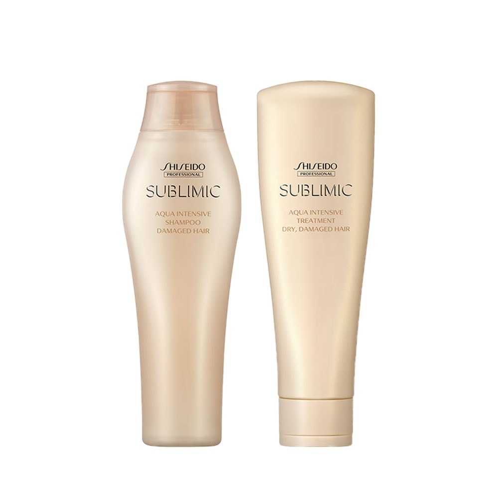 サブリミックアクア インテンシブ シャンプー250ml+トリートメント250g ダメージヘア用