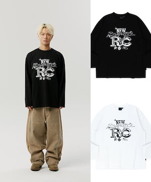 Qoo10 Romantic Crown CUBISM FONT L/S ロゴ 長