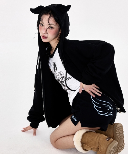 【YEGG】 Wing Shorts Black 正規品