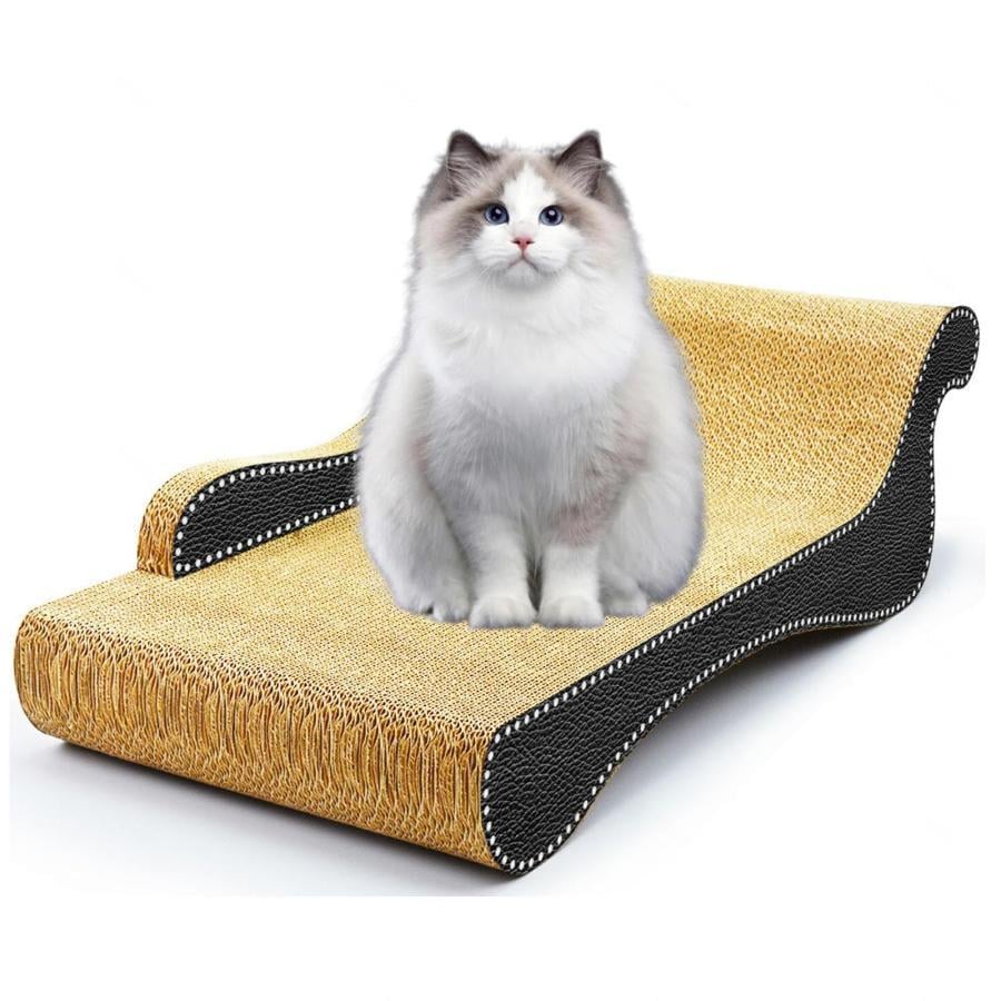 猫の爪とぎポスト ビーチチェア付き 猫の爪とぎポスト サイザル麻ロープ爪とぎポスト あらゆる年齢の屋内猫用