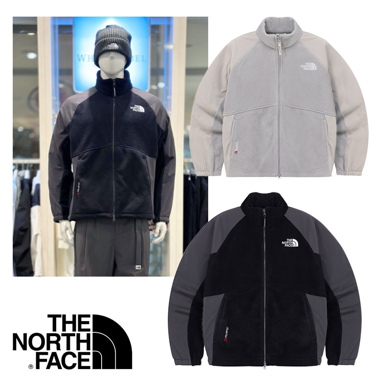 NJ4FQ51 BANFF FLEECE JACKET 24SS ジャケット WHITELABEL ホワイトラベル 韓国 ジャケット フリース 冬 防寒用 日常 デイリー 男女共用