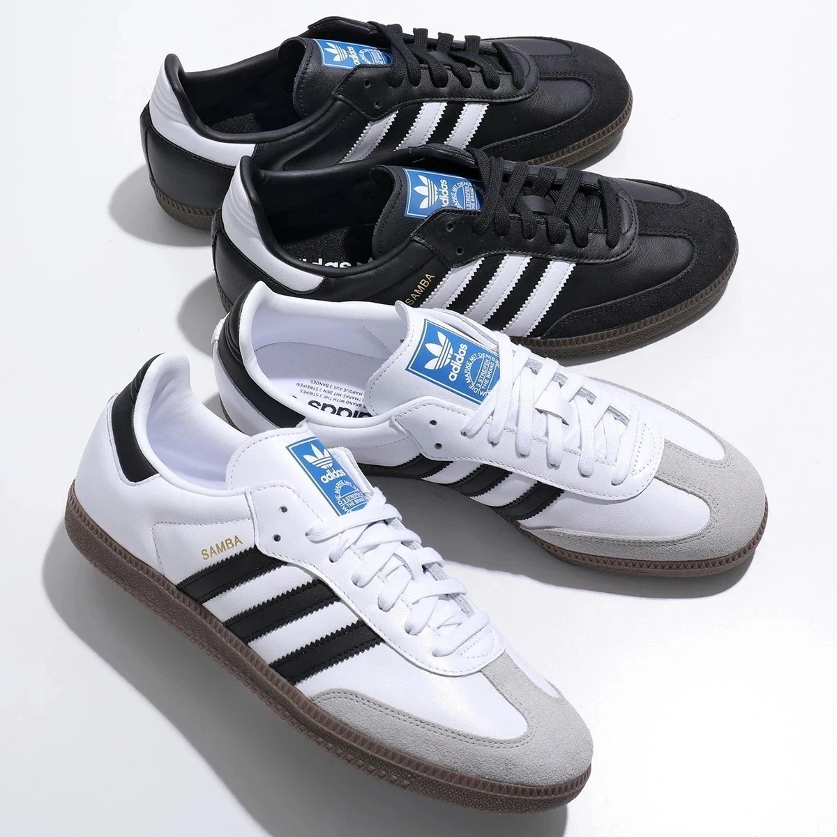 adidas Originals アディダスオリジナルス スニーカー SAMBA OG サンバ B75806 B75807 メンズ レザー スウェード ローカット ロゴ シューズ 靴 カラー2色