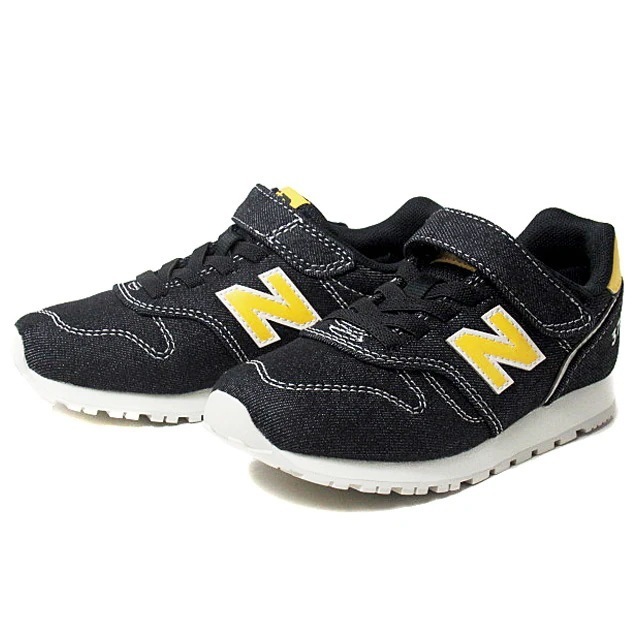 ニューバランス new balance YV373 DA2 BLACK-DENIM スタイル スニーカー 男の子 女の子 キッズ 運動 通園 通学 スクール 靴