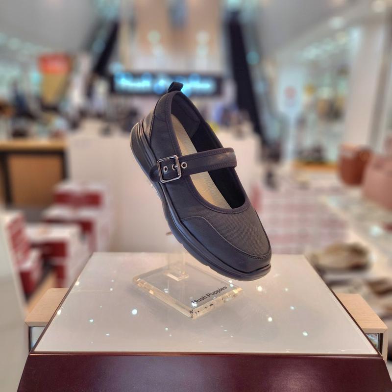 女性の足に優しい軽量メリージェーンカジュアルフラットシューズ3FR471-c