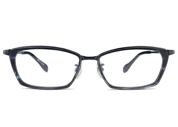 メガネ kh-9185 スクエア フルリム チタン 日本製 メンズ レディース kh2