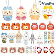 ハチワレ マスコット ぬいぐるみ 8点セット ちいかわ もちっとぷちミニマスコットS (ハチワレ) | おもちゃ