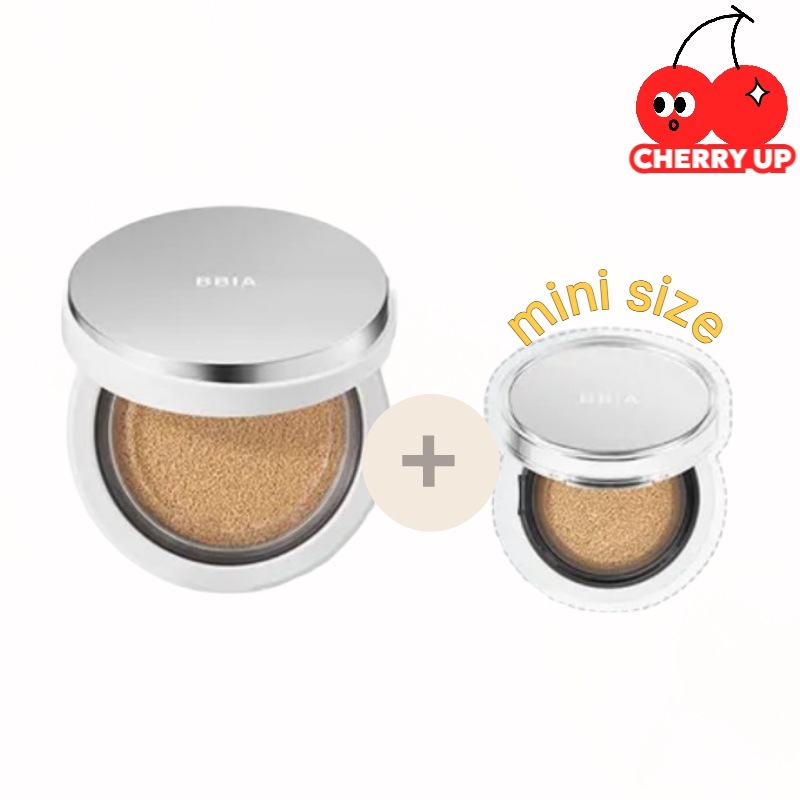 【特別1+1セット】ピア オーグロウクッション 本品＋ミニクッション/ツヤ肌 保湿力 ムラなく仕上がる 毛穴レス 崩れにくい 時短メイク ナチュラル美肌 密着感 軽いつけ心地 韓国コスメ SPF入り