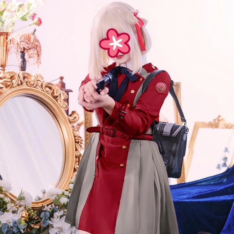 コスプレ コスチューム 錦木千束 にしきぎちさと リコリス・リコイル Lycoris Recoil 公式服 コスプレ服 コスプレグッズ コスプレ変装服 かつら購入可能