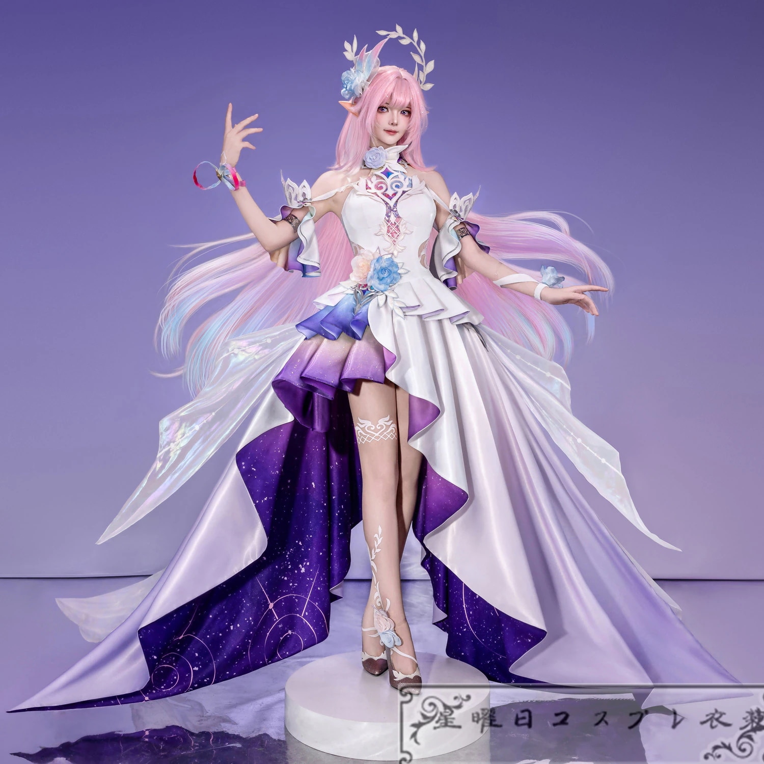 『一部在庫あり』 崩壊スターレイル キュレネ 記憶・氷 コスプレ衣装 コスチューム