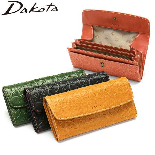 ダコタ限定ノベルティ付 リリーヴォ 長財布 かぶせ ギャルソン 小銭入れ 七宝文様 0030653