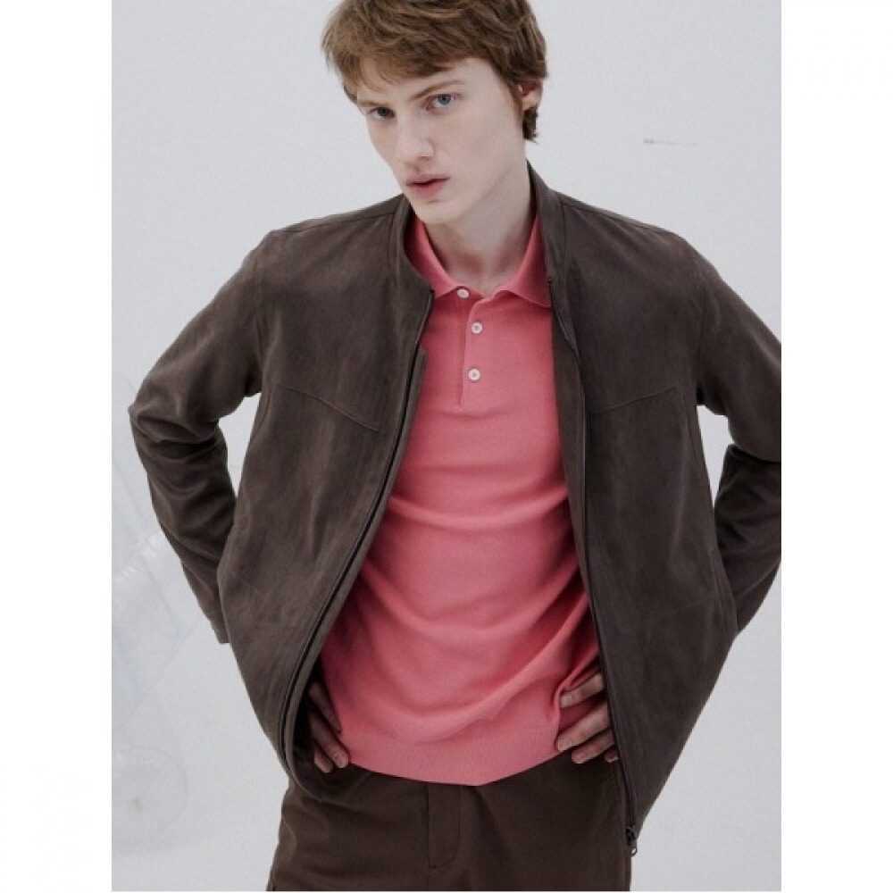 （ロガディス）コットン100ショートスリーブベーシックカラーネックセーター-ピンク（RY4351P51X）