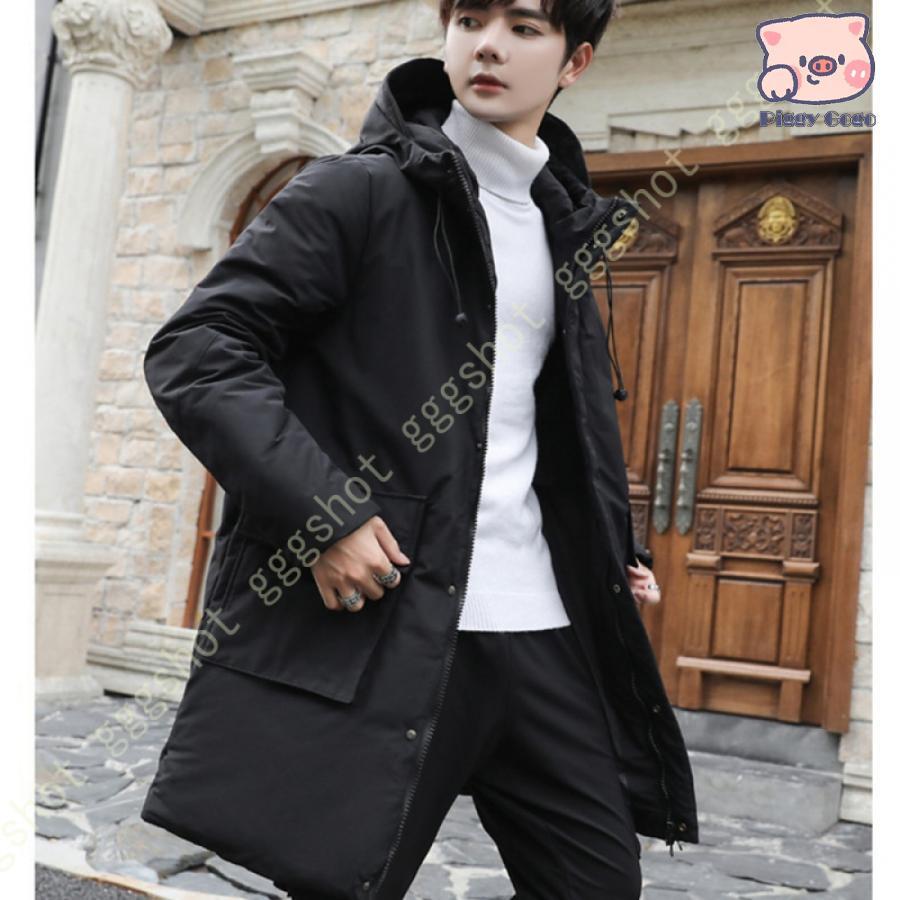 冬の特恵中綿ジャケット メンズ フード ダウンジャケット アウター 冬服 防風 コート 中綿入り 暖かい 防寒着 無地 ジャンパー 中綿ジャケット 軽量 防静電 上着