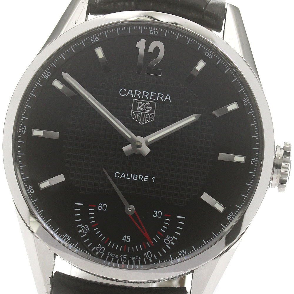 タグホイヤー TAG HEUER WV3010 カレラ キャリバー1 スモールセコンド 手巻き メンズ 保証書付き_869605【中古】