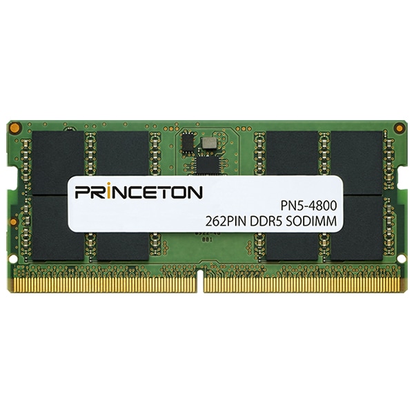 PN5-4800-16G 増設メモリ ノートPC用 16GB DDR5-4800 262Pin SODIMM