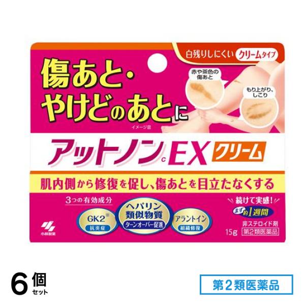 第２類医薬品 アットノンEX クリーム 15g 6個セット