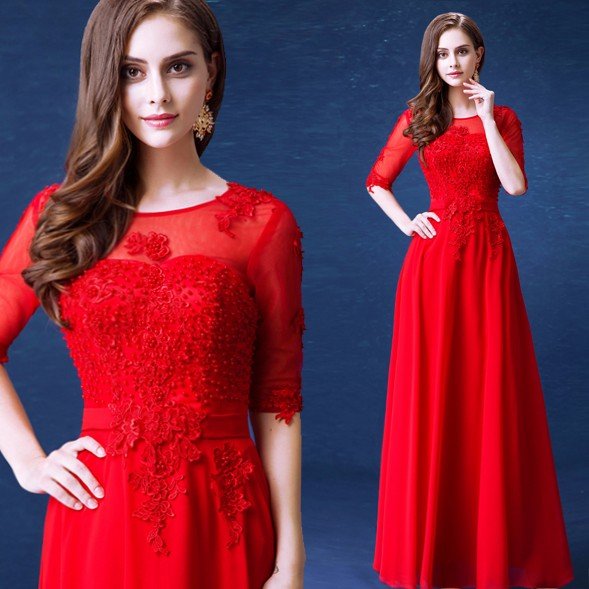 カラードレス コンサート 安い パーティードレス 演奏会 結婚式 フォーマルドレス 二次会 花嫁 ロングドレス 発表会 ブライズメイドドレス ロング 半袖 披露宴