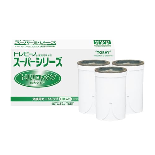 東レ トレビーノ STC.TJ×3個セット スーパーシリーズ トリハロメタン除去タイプ 用 カートリッジ 浄水器 蛇口 直結型 日本製 S