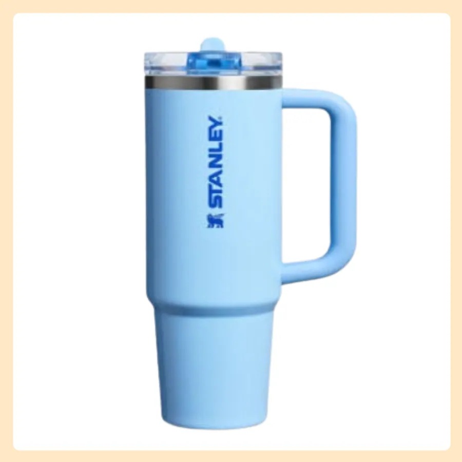 [正規品] クエンツァ プロツアー フリップ ストロー タンブラー 887ml (コーンフラワーグロス)