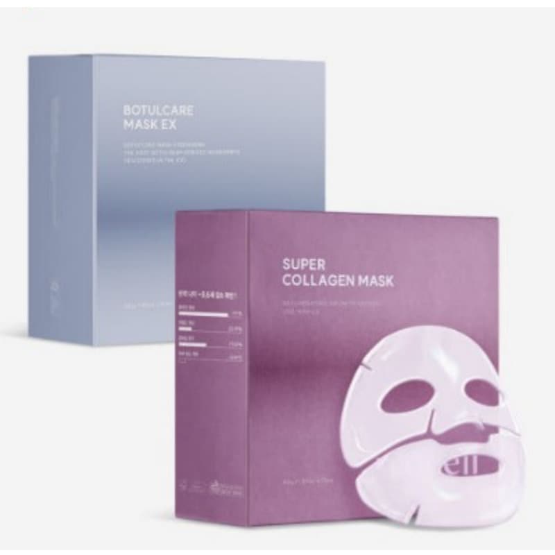 スーパーコラーゲン マスクパック 12枚+ボツール 毛穴ケア マスクパック EX 12枚