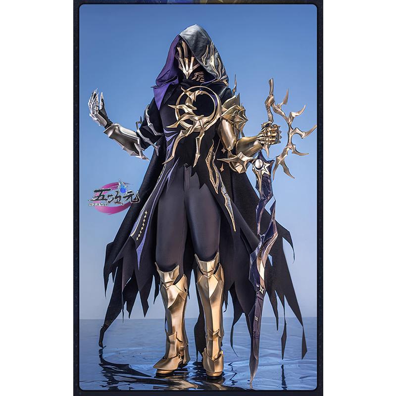 [工場直売　品質保証] 五次元　崩壊スターレイル　コスプレ　漆黒剣　フレイムスティーラー　衣装　ins大人気 　靴　髙!品!質