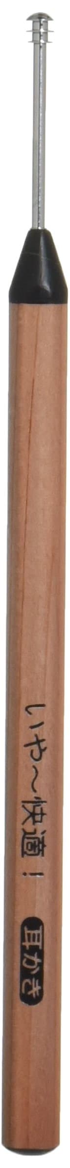 他サイト： イヤー快適 ウッディーピック　六角　製造日が新しいものにはブラシは同梱されていません予めご承知おきくださいの商品画像