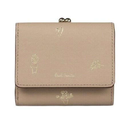 レディース ミックスドゥードゥル ３つ折りがま口財布 845061 W722