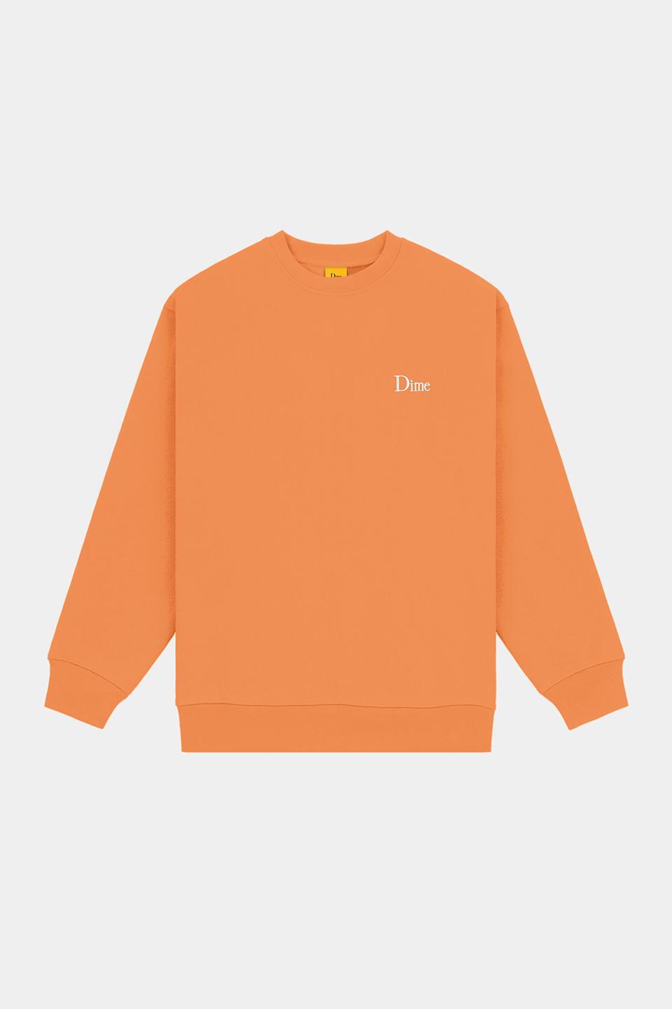 【DIME】 DIME CLASSIC SMALL LOGO CREWNECK : JUPITER