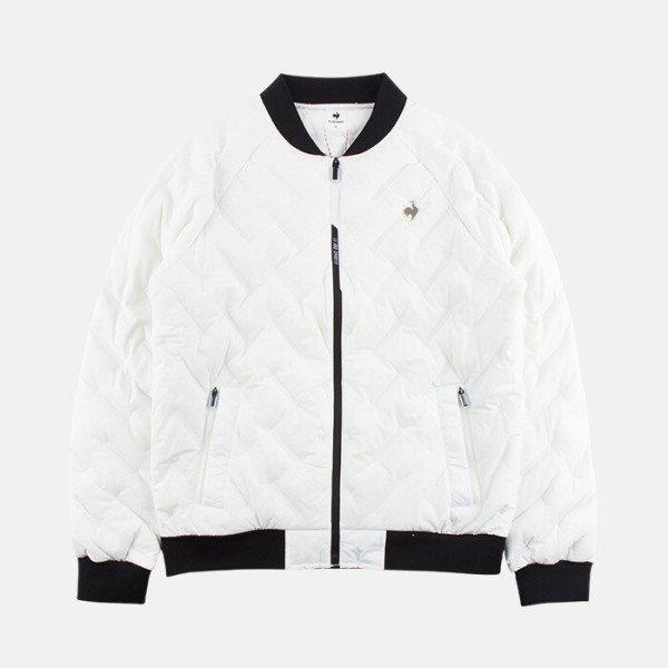 共用エアフレックスブルゾンキルティンググースダウンホワイト QP423EDJO2