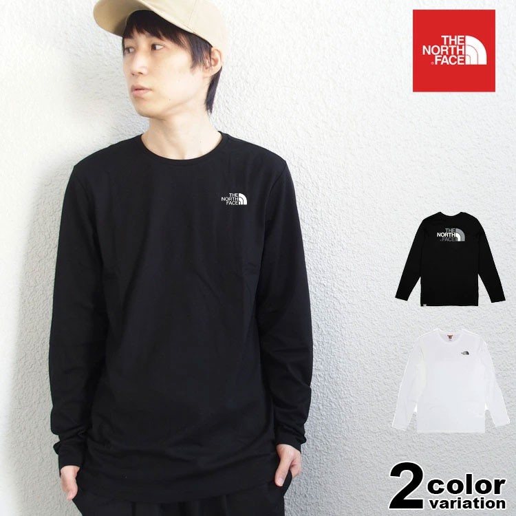 Tシャツ 長袖 ロンT L/S EASY TEE ハーフドーム アウトドア ストリート メンズ レディース トップス カットソー NF0A2TX1