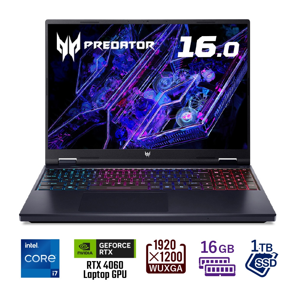 Acer（エイサー） 16型 ゲーミングノートパソコン Acer Predator Helios Neo 16（Core i7/ メモリ 16GB/ 1TB SSD/GeForce RTX 4060） 115,900円