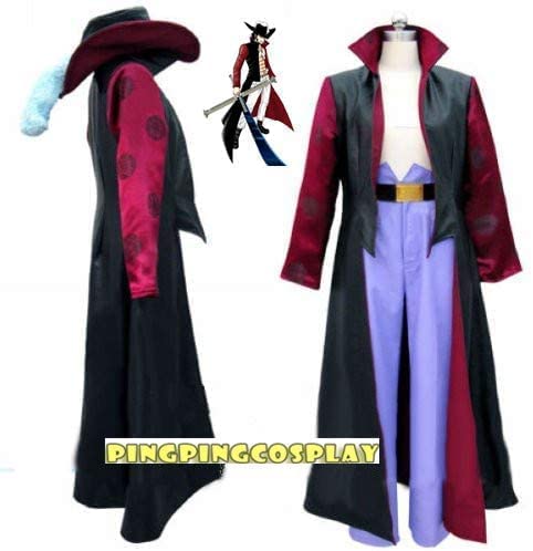 ワンピース 鷹の目のジュラキュールミホーク コスプレ衣装 クリスマス コスチューム 文化祭 オーダ