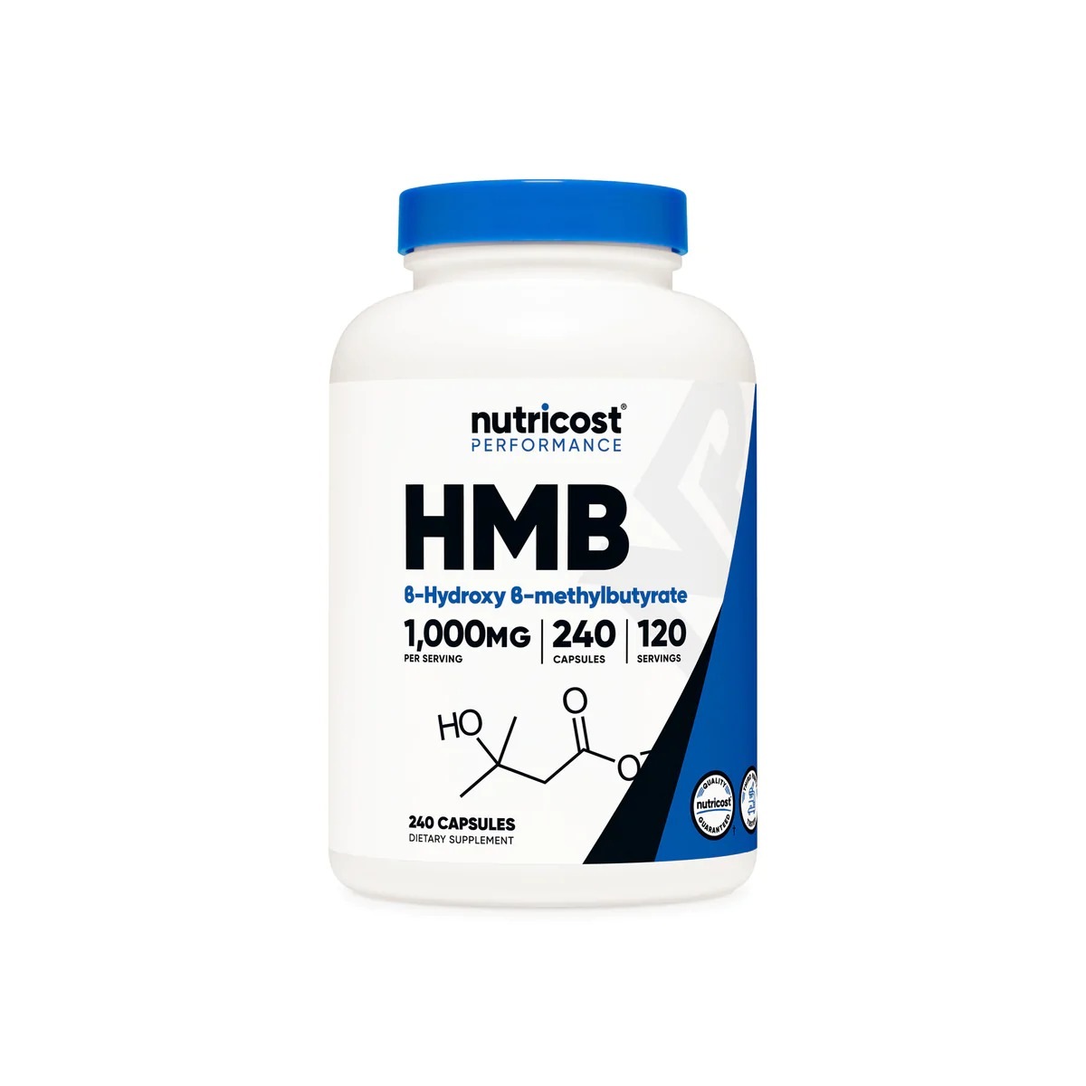[USA] Nutricost ニュートリコスト HMB Capsules (500 MG) (240 CAP)