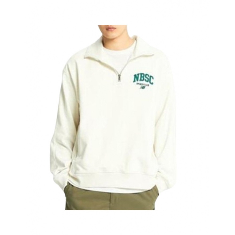 ニューバランス UNI NBSC ハーフジップアップスウェットシャツセミオーバーフィット NBNCD31823_64