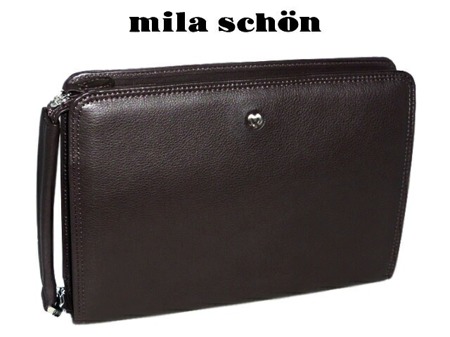 ミラショーン mila schon クレスタ メンズポーチ 三角 193221 ikt02
