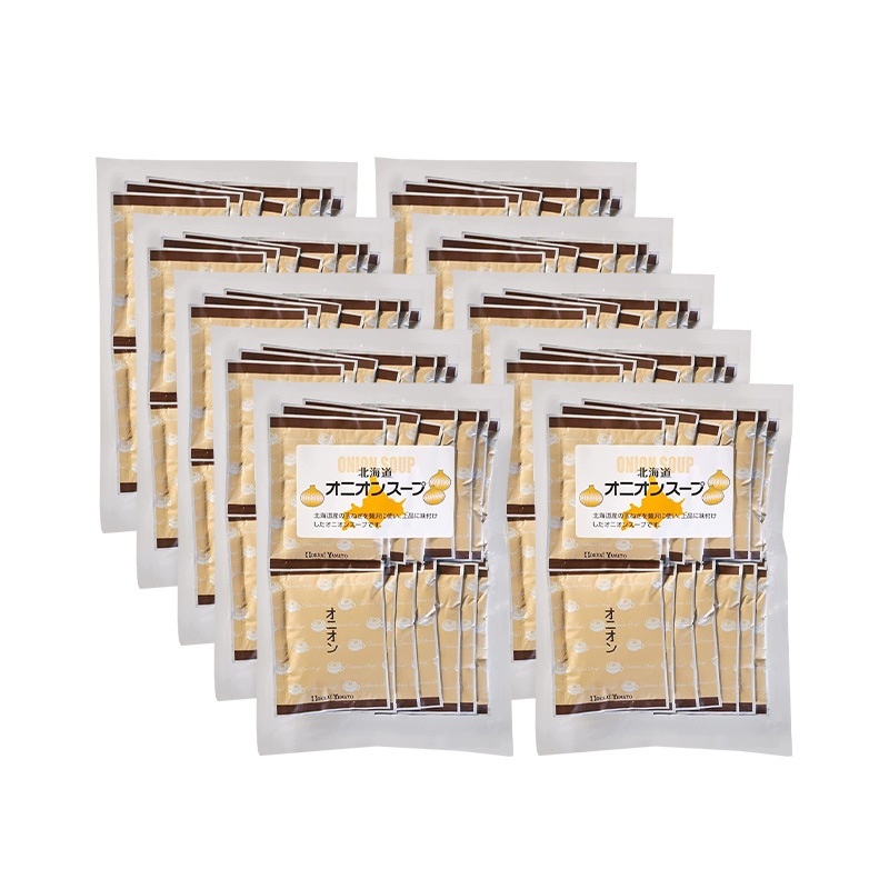 北海大和 オニオンスープ (15袋入) 10袋セット 即席スープ オニオン スープ 個包装 玉ねぎ 玉ねぎスープ 簡単 本格スープ 朝食 ランチ 夕食 非常食 ストック