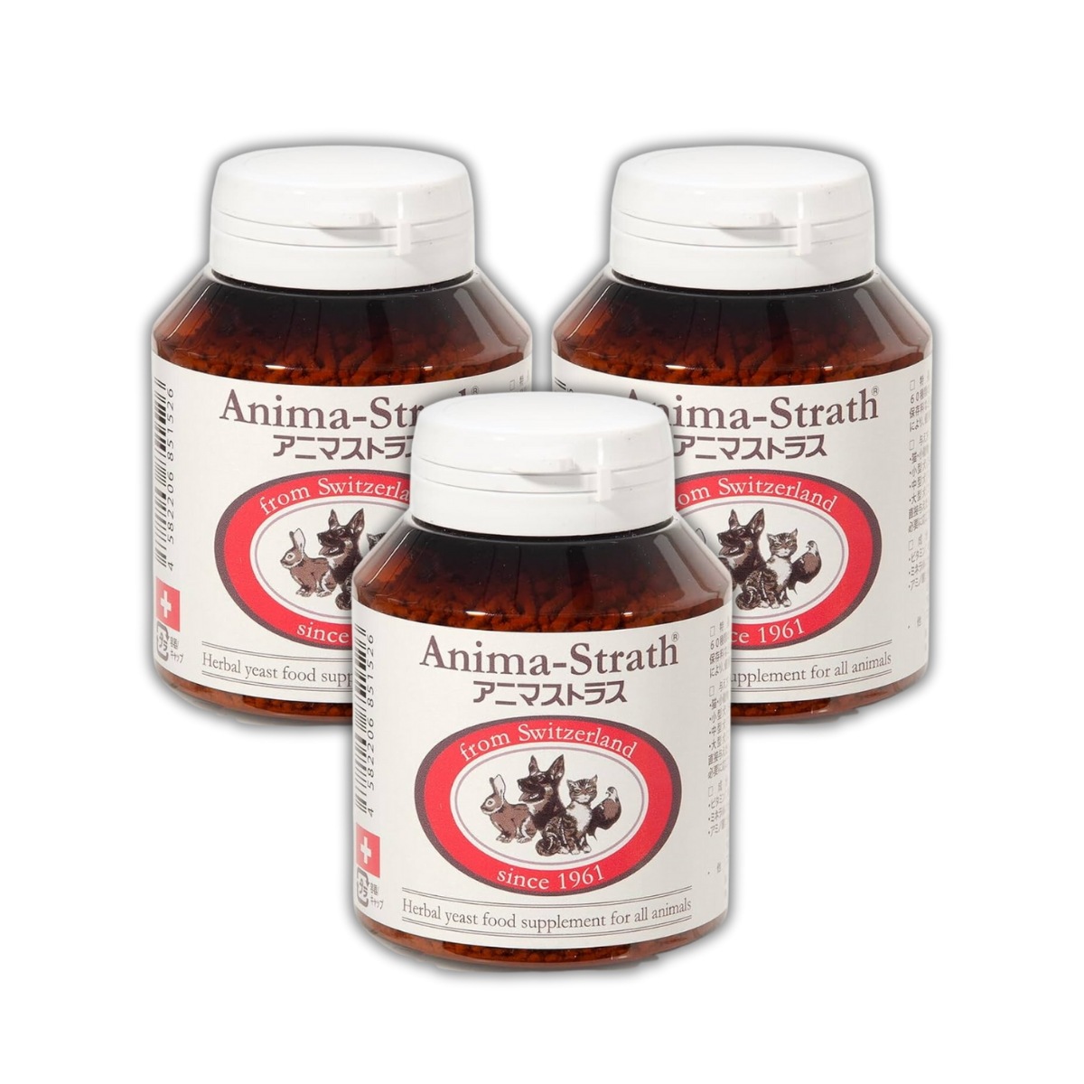 メガ割 アニマストラス 顆粒 100g 3個 犬 猫 うさぎ ハムスター 小鳥 オウム ペット用 サプリメント 栄養補助食品