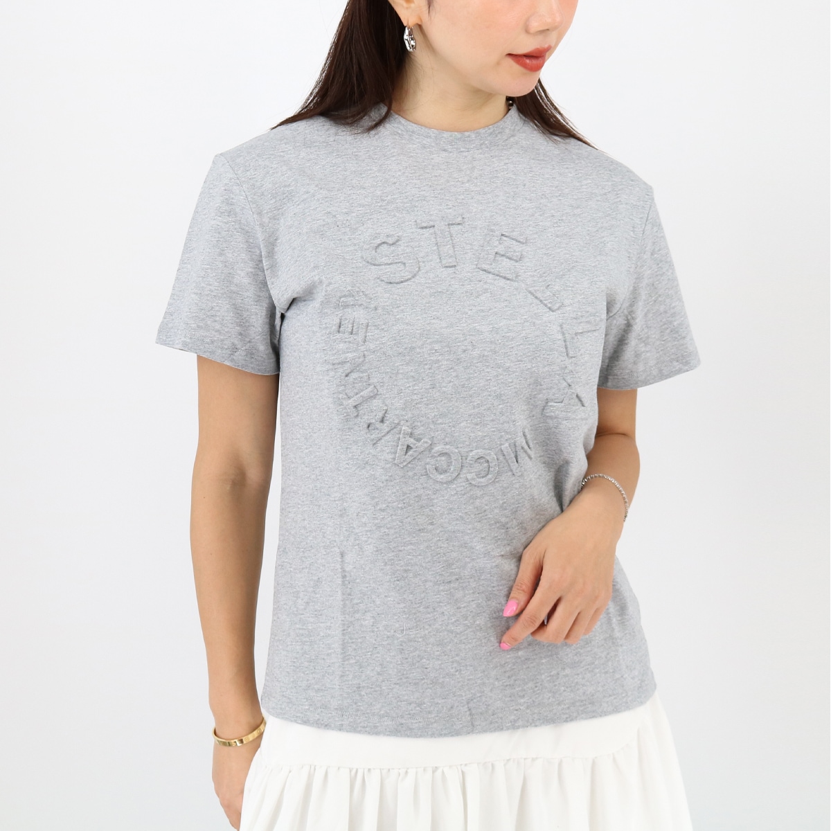 TV8P41 Z0434 大人もOK！ 半袖ロゴTシャツ 子供服 レディース ロゴ カットソ－ SS TEE クルーネック ロ