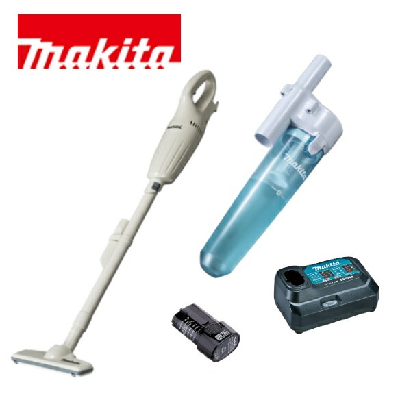当店だけ!バッテリー充電器も1年保証! マキタ CL070DSH 充電式クリーナー サイクロンアタッチメント付 当店オリジナルセット コードレス掃除機 7.2V 1.5Ah カプセル式 トリガスイッチ