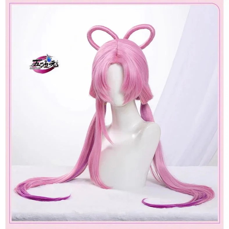 【新商品】レディース ウィッグ イベント用品 コスプレ パーティー ハロウィン　崩壊スターレイル コスプレ　崩スタ　符玄　ふげん　ウィッグ