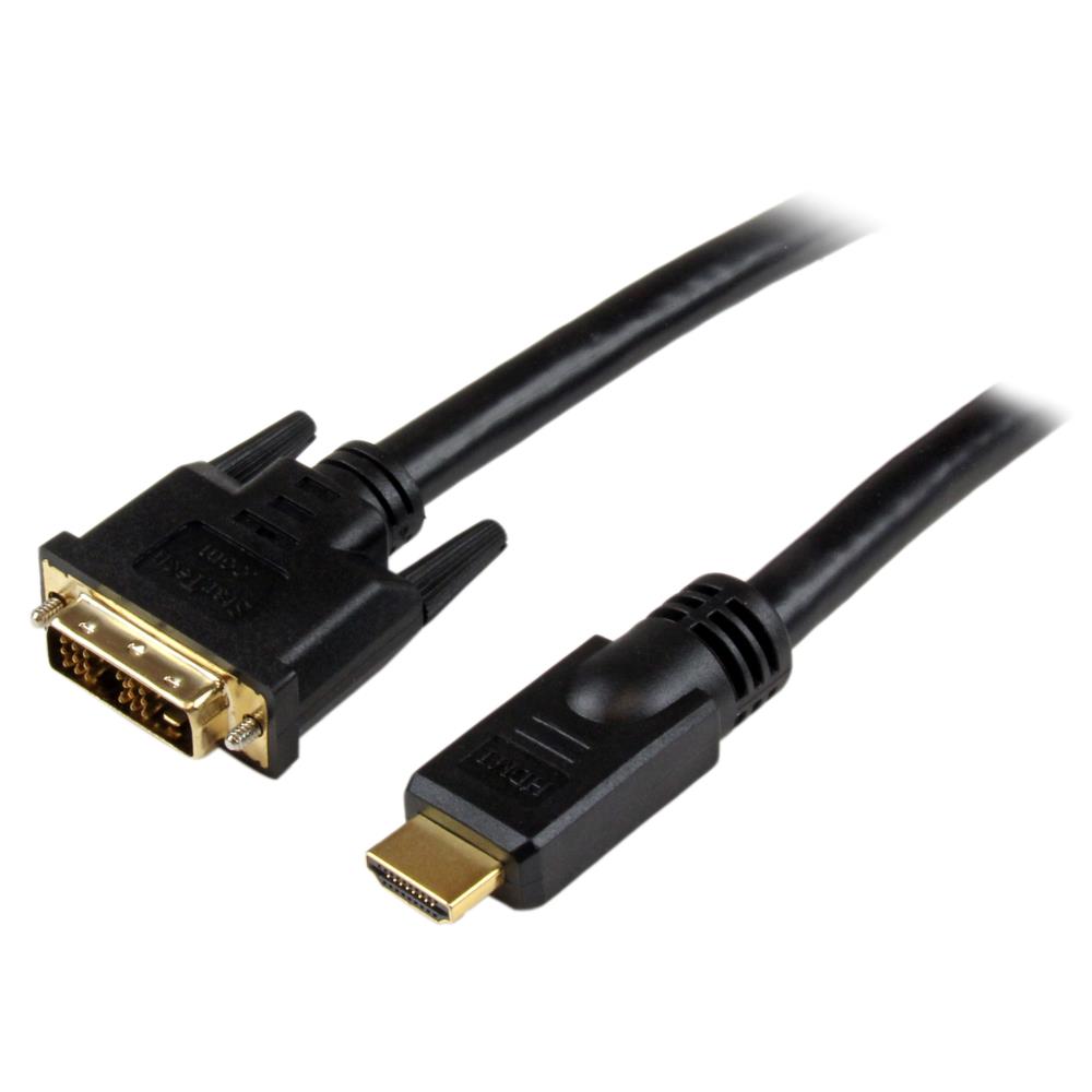 StarTech.com [HDMIDVIMM30] 9.1m HDMI - DVI-D変換ケーブル