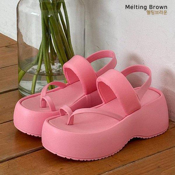 女性キーが高くなる夏のビーチサンダル BB79