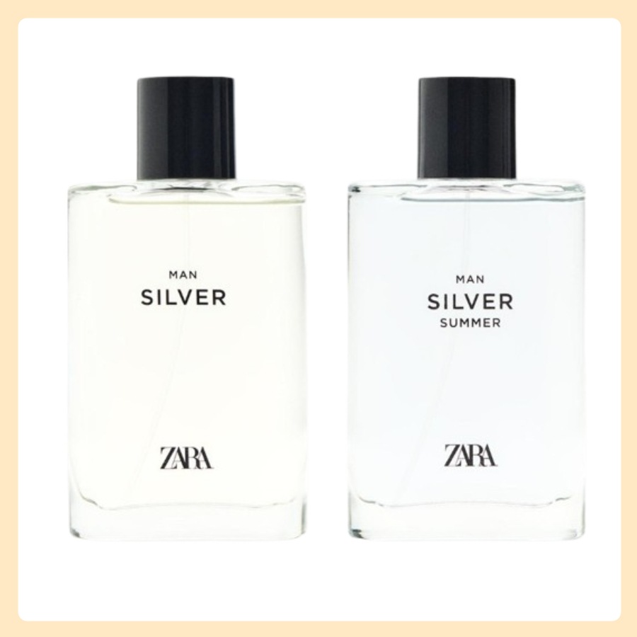 ZARA メンズ 香水 SILVER + SILVER SUMMER オードトワレ 2 X90ML [EDT] 5,683円