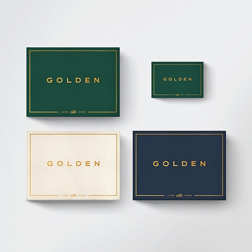 [SET] ジョングク (Jung Kook) - GOLDEN [Photobook + Weverse Album SET] Photobook ver. : バージョン別フォ