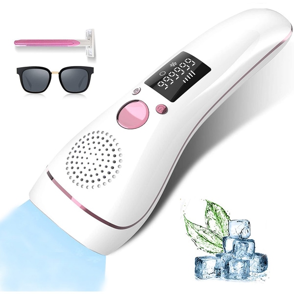 冷感脱毛器レーザー 永久脱毛 IPL光 メンズ レディース エステ 99万発自動照射5段階調整全身用