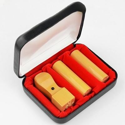 アカネ オーダー法人印鑑 3本セット 寸胴2本 天角1本 ケース付き サイズ選べる