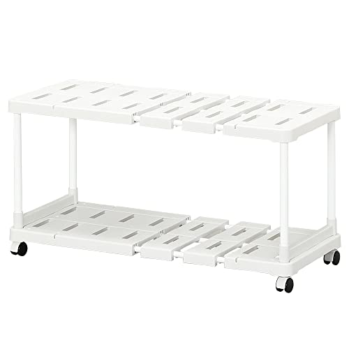 アイリスオーヤマ 押入れ 整理棚 伸縮 幅72*92*奥行37*高さ44.9cm グレー SOR-3