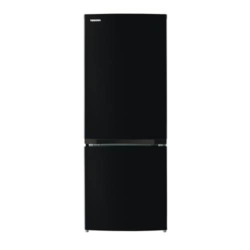 東芝 冷蔵庫 幅47.9 153L GR-W15BZ1(K) 2ドア 自動霜取り 右開きタイプ ひとり暮らし 省スペース 耐熱天板 2025年モデル セミマットブラック