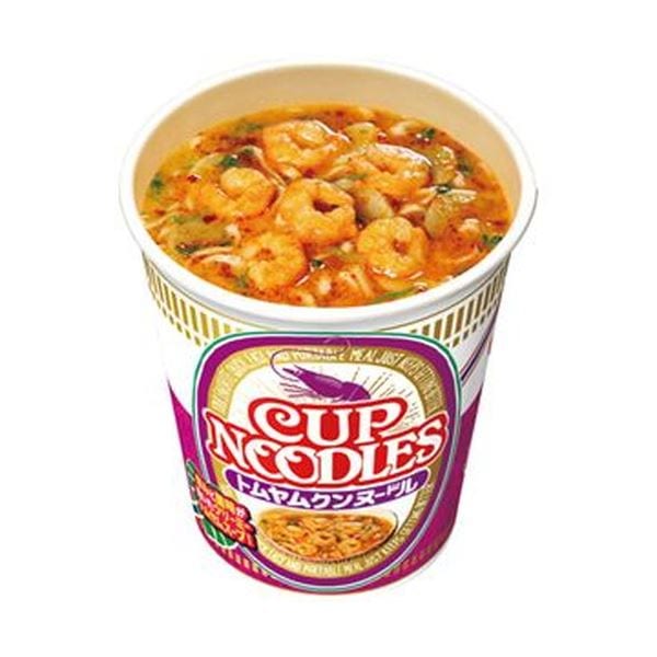 （まとめ）日清食品 カップ ヌードルトムヤムクンヌードル 75g 1ケース（12食）4セット