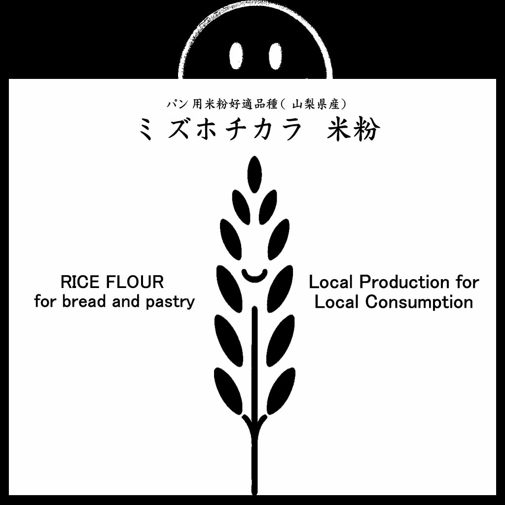 パン用 米粉 ミズホチカラ （山梨県産） 20kg (10kgx2)