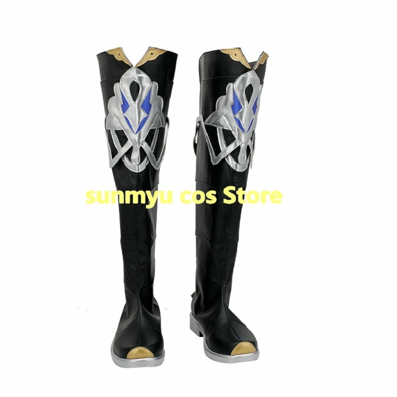 原神 (Genshin)げんしん Albedo アルベド　 ブーツ コスプレ靴